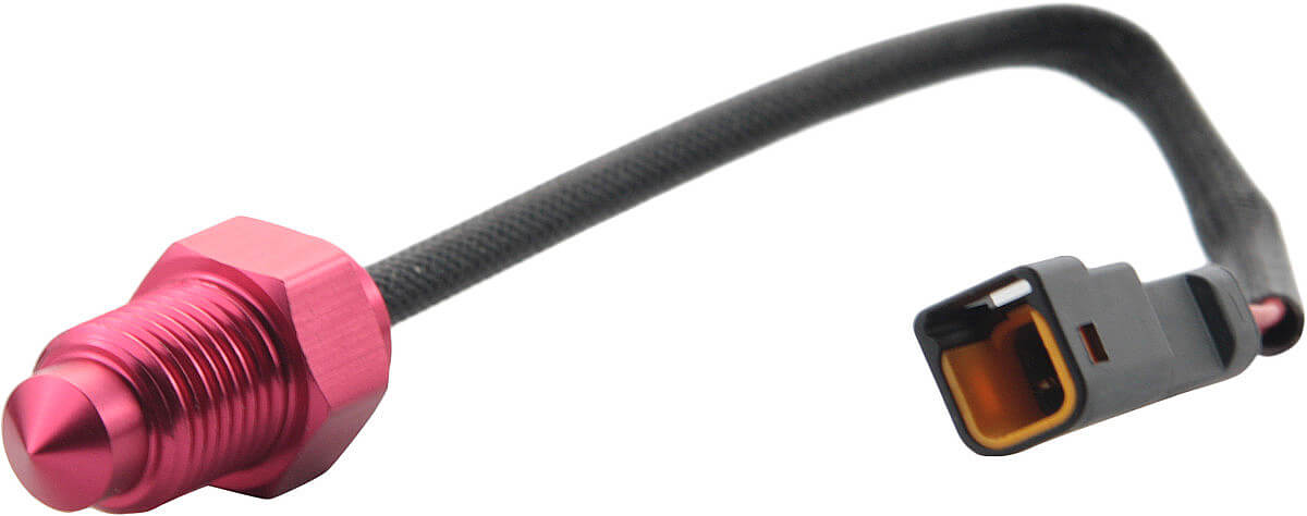 Koso Temperaturmesser M10x1 mit Stecker bis 250 Grad für Anzeige Instrumente
