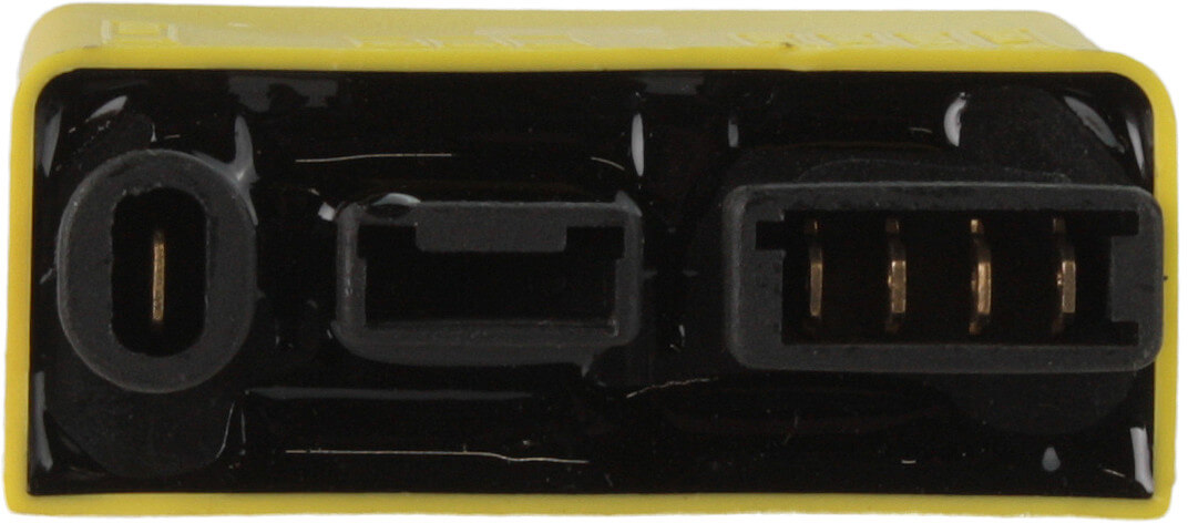 CDI Zündbox gelb ohne Wegfahrsperre für Vespa ET4, Piaggio Sfera, Liberty, Aprilia Mojito 125ccm